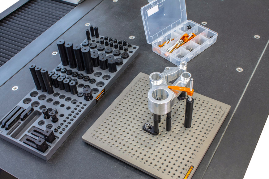 Renishaw modular fixtures continue to provide work holding flexibility for measurement applications